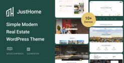 Download Justhome – Real Estate WordPress Theme GPL WordPress Plugin
