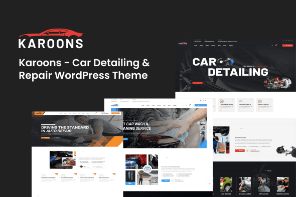 Download Karoons - Car Detailing & Repair WordPress Theme GPL WordPress Plugin