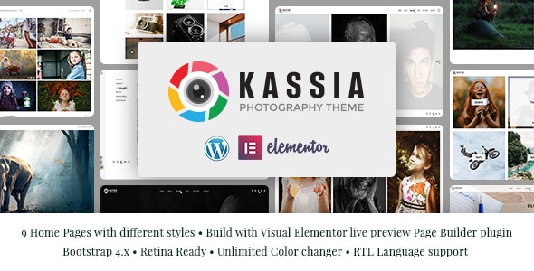Download Kassia - Photography WordPress Theme
