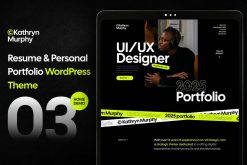Download Kathryn - Portfolio & Photography WP Theme GPL WordPress Plugin