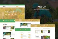 Kebun - Garden Service Elementor Template Kit