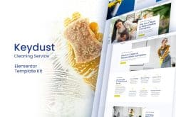 Keydust - Cleaning Service Elementor Template Kit