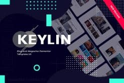 Keylin - Blog & Magazine Elementor Template Kit