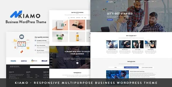 Download Kiamo - Responsive Business Service WordPress Theme