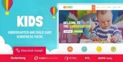 Download Kids - Day Care & Kindergarten WordPress Theme for Children