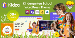 Download Kidza - Kindergarten WordPress Theme for PreScool GPL WordPress Plugin
