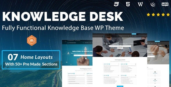 Download Knowledgedesk - Knowledge Base WordPress Theme