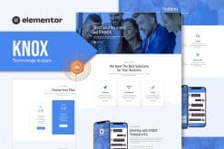 Knox - Technology & Apps Template Kit