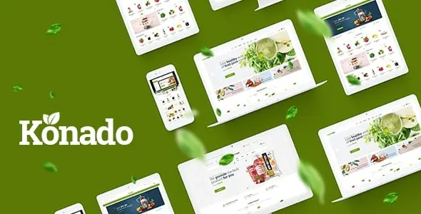 Download Konado - Organic Theme for WooCommerce WordPress