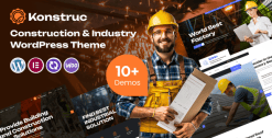 Download Konstruc - Construction & Industry WordPress Theme GPL WordPress Plugin