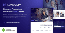 Download Konsulty – Business Consulting Gutenverse FSE WordPress Block Theme GPL WordPress Plugin