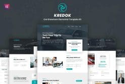 Kredok - Car Showroom Elementor Template Kit