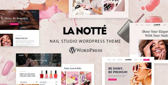 Download LaNotte - Nail Salon WordPress Theme