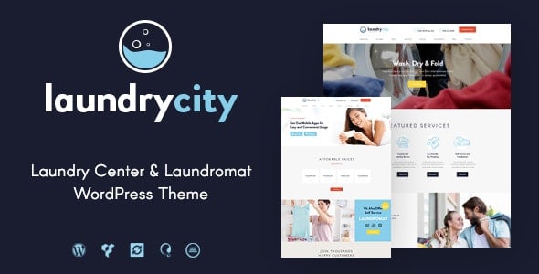 Download Laundry City | Dry Cleaning Services WordPress Theme