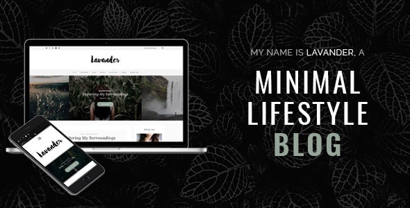 Download Lavander - A Lifestyle Responsive WordPress Blog Theme