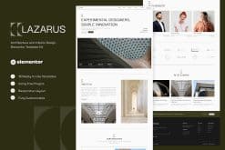 Lazarus - Architecture & Interior Design Elementor Template Kit