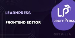 Download LearnPress Frontend Editor
