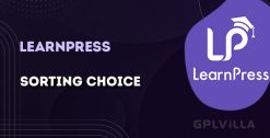 Download LearnPress Sorting Choice AddOn