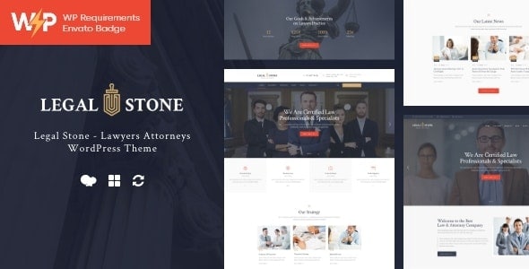 Download Legal Stone | Lawyers & Attorneys WordPress Theme