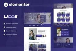 Licos - Life Coach & Psychologist Services Elementor Template Kit