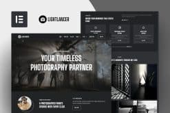 Lightlancer - Photographer Elementor Pro Template Kit