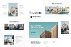 Listate - Real Estate & Property Listing Elementor Template Kit