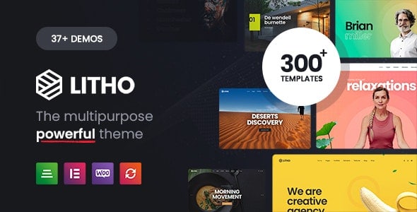 Download Litho - Multipurpose Elementor WordPress Theme