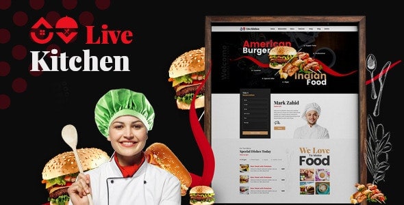 Download Livekitchen | Restaurant Cafe WordPress Theme