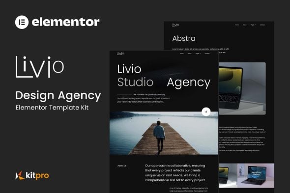 Livio - Design Agency Elementor Template Kit