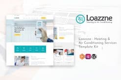 Loazzne - Heating & Air Conditioning Services Template Kit