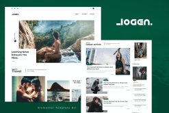 Logen - Lifestyle Blog Elementor Template Kit