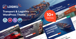 Download Logiku - Transport & Logistics WordPress Theme GPL WordPress Plugin