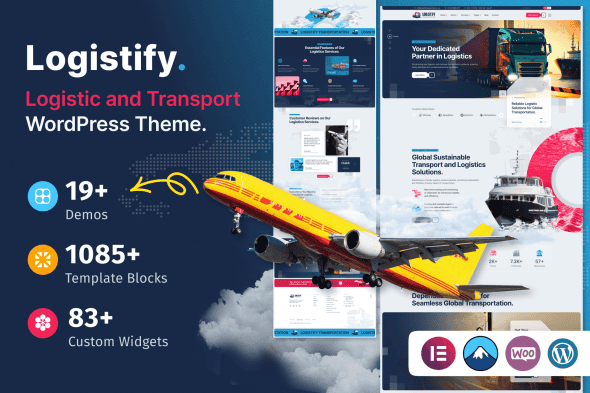 Download Logistify - Transportation & Logistics WordPress GPL WordPress Plugin