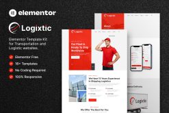 Logixtic - Transportation & Logistic Elementor Template Kit