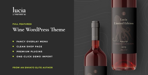 Download Lucia - Wine WordPress Theme