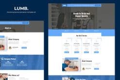 Lumb - Plumbing Service Elementor Template Kit