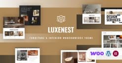 Download LuxeNest - Furniture & Interior WooCommerce WordPress GPL WordPress Plugin