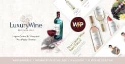 Download Luxury Wine | Liquor Store & Vineyard WordPress Theme + Shop