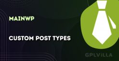 Download MainWP Custom Post Types Extension