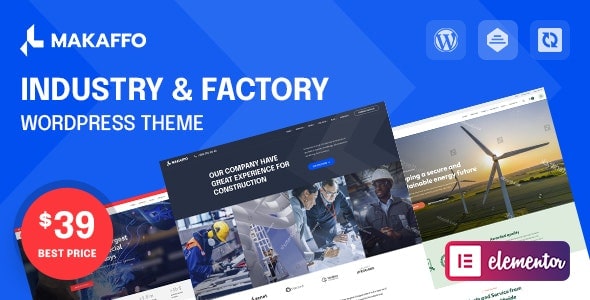 Download Makaffo | Industry & Factory WordPress Theme