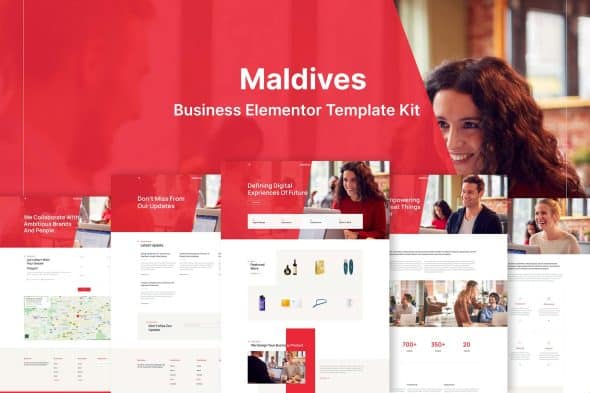 Maldives - Business & Agency Elementor Template Kit