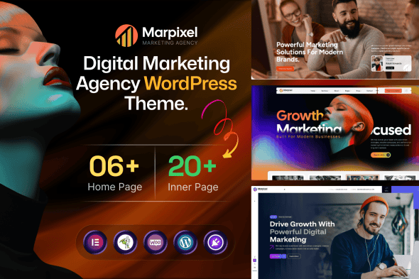 Download Marpixel - Digital Marketing Agency WordPress Them GPL WordPress Plugin