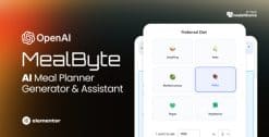 Download MealByte: AI Meal Planner Generator GPL WordPress Plugin