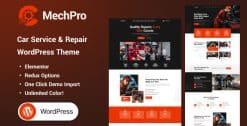Download Mechpro - Car Service & Repair WordPress Theme GPL WordPress Plugin