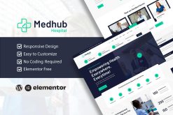 MedHub - Hospital & Medical Elementor Template Kit