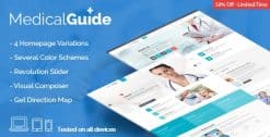 Download MedicalGuide - Health and Medical WordPress Theme