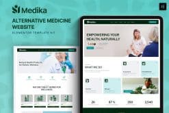 Medika – Alternative Medicine Website Elementor Template Kit