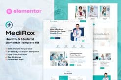 MediRox – Health & Medical Elementor Template Kit