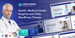 Download Mediverse - Health Medical Clinic WordPress Theme GPL WordPress Plugin