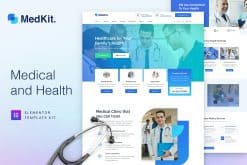 MedKit - Health & Medical Elementor Template Kit